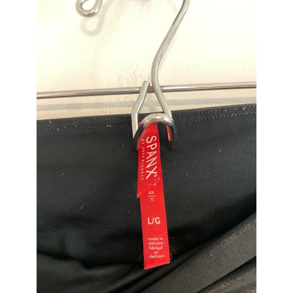 Spanx Shape Faux Leather Legging in Black Size Large - Picture 3 of 5